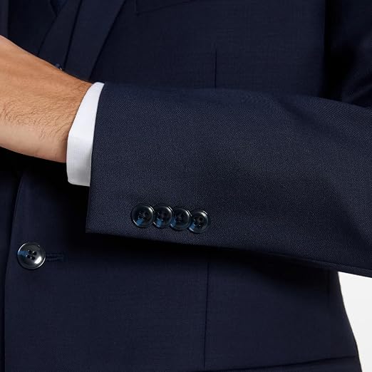 Michael Kors Men’s 3-Piece Classic Fit Suit Separates | Jackets | Weddings & Formal Events (Pants & Vests Sold Seperately)